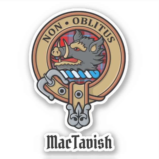 Clan MacTavish Crest (Front)