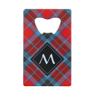 Clan MacTavish Crest over Tartan