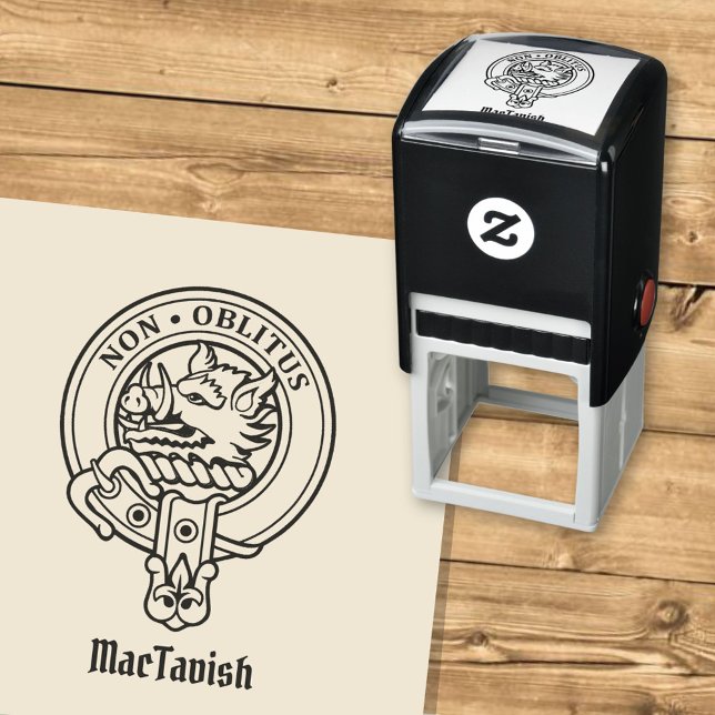 Clan MacTavish Crest Self-inking Stamp (Creator Uploaded)