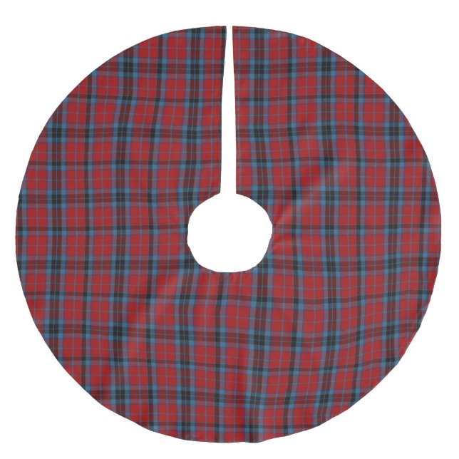 Clan MacTavish Tartan Brushed Polyester Tree Skirt (Front)