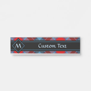 Clan MacTavish Tartan Door Sign