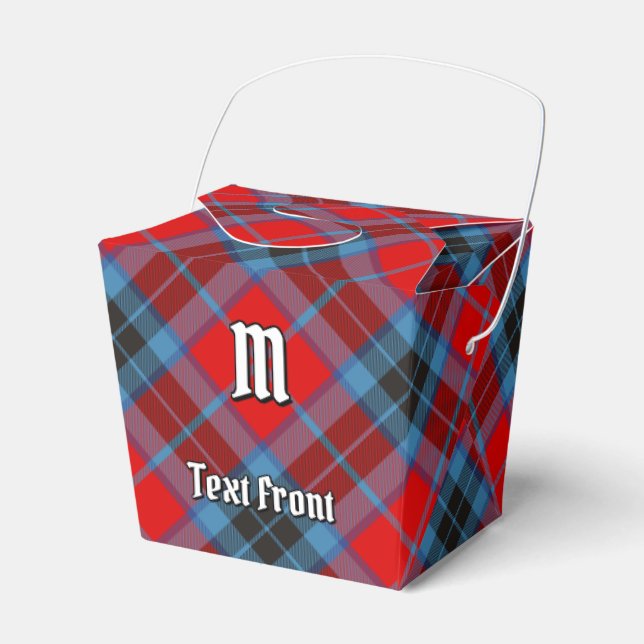 Clan MacTavish Tartan Favour Box (Front Side)
