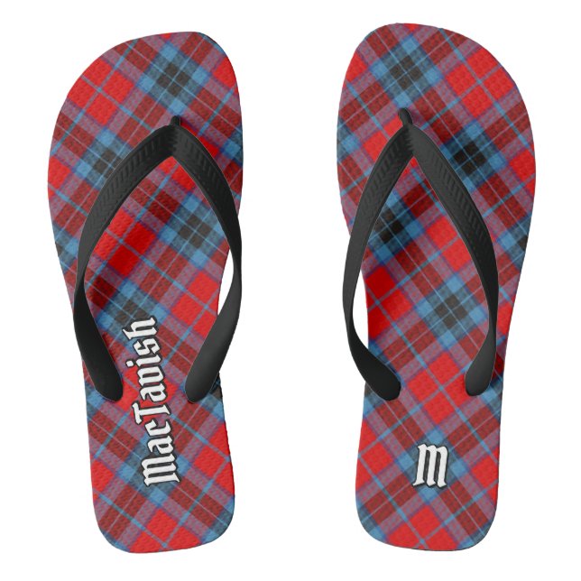 Clan MacTavish Tartan Jandals (Footbed)