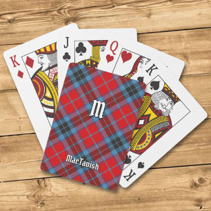 Clan MacTavish Tartan Playing Cards