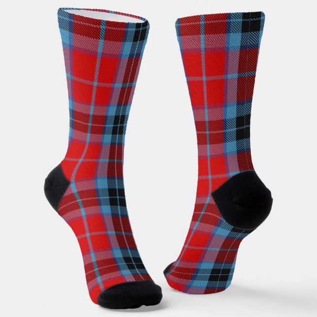 Clan MacTavish Tartan Socks (Angled)