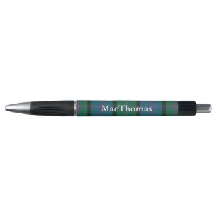 Clan MacThomas Tartan Plaid Custom Pen