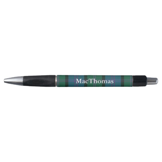 Clan MacThomas Tartan Plaid Custom Pen (Front)