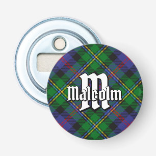 Clan Malcolm Tartan Bottle Opener