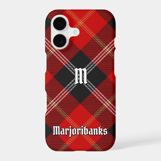 Clan Marjoribanks Tartan (Back)