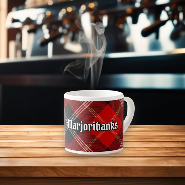 Clan Marjoribanks Tartan Espresso Cup (Creator Uploaded)