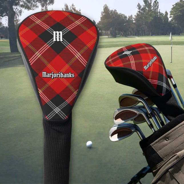Clan Marjoribanks Tartan Golf Head Cover (Creator Uploaded)