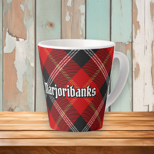 Clan Marjoribanks Tartan Latte Mug