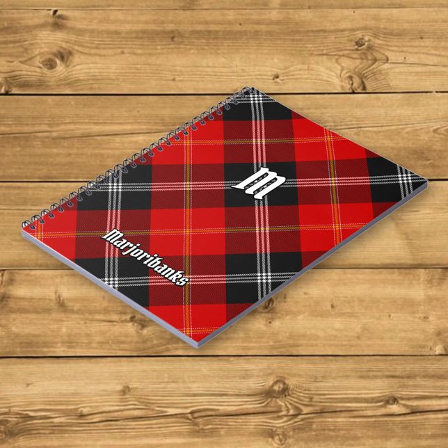 Clan Marjoribanks Tartan Notebook (Creator Uploaded)