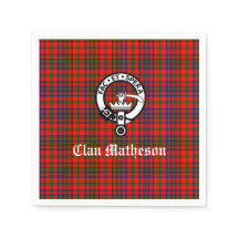 Clan Matheson Crest Badge and Tartan  