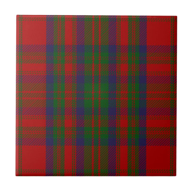Clan Matheson Tartan Tile (Front)