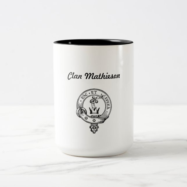 Clan Mathieson Coffee Mug (Center)