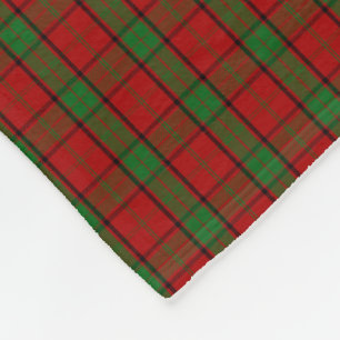 Clan Maxwell Tartan Fleece Blanket