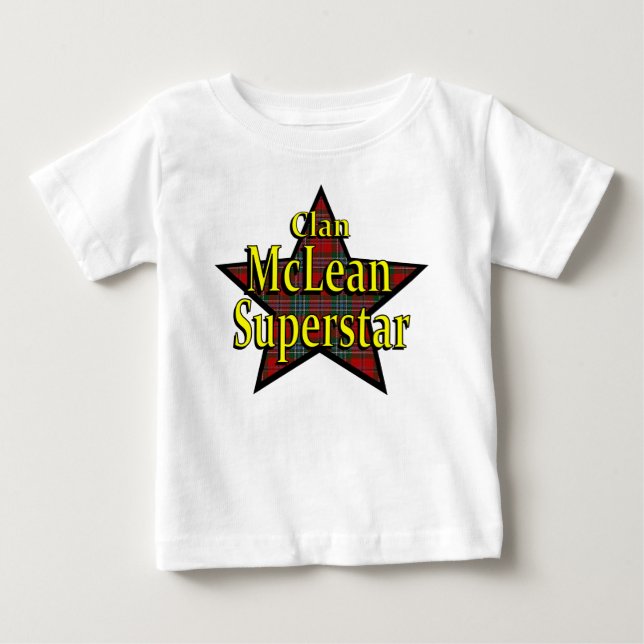 Clan McLean Superstar Infant T-Shirt (Front)