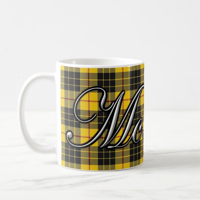 Clan McLeod MacLeod Classic Tartan Coffee Mug (Left)