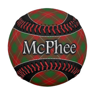 Clan McPhee MacFie Scottish Dream Tartan Baseball