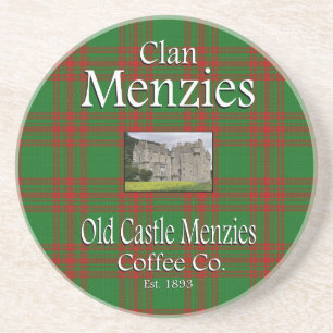 Clan Menzies Old Castle Menzies Coffee Co. Coaster