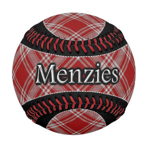 Clan Menzies Scottish Dream Red and White Tartan Baseball