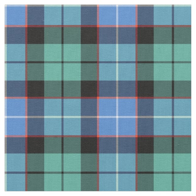Clan Mitchell Tartan (Ancient) Fabric (Close Up)