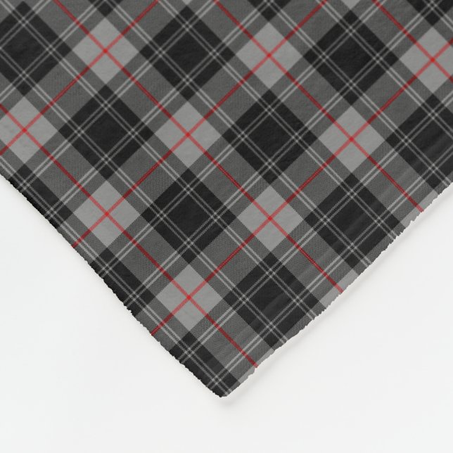 Clan Moffat Tartan Fleece Blanket (Corner)