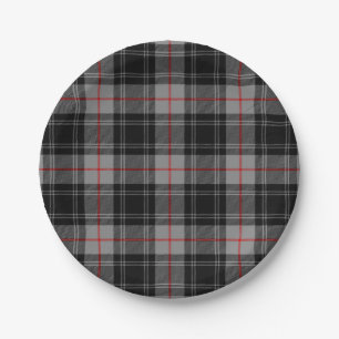 Clan Moffat Tartan Paper Plate