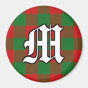 Clan Moncreiffe Tartan Plaid Accents Magnet