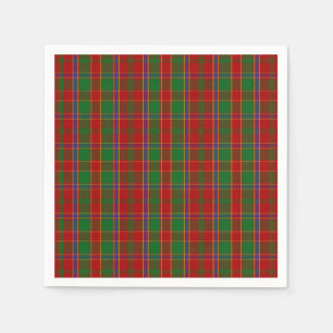 Clan Monro Tartan Napkin