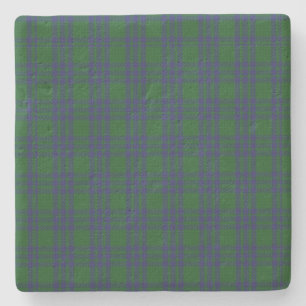 Clan Montgomery Tartan Plaid Stone Coaster
