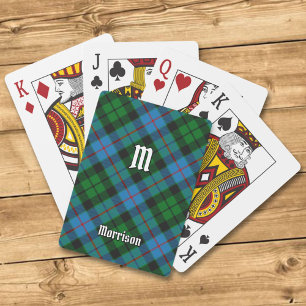 Clan Morrison Hunting Tartan Playing Cards