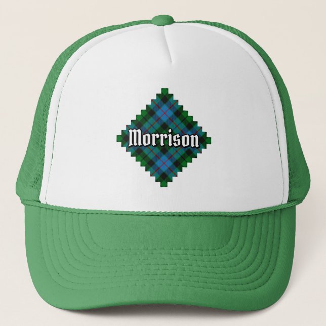 Clan Morrison Hunting Tartan Trucker Hat (Front)