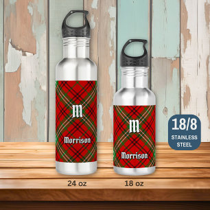 Clan Morrison Red Tartan 710 Ml Water Bottle