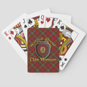 Clan Morrison Scottish Proud Bicycle Brand Playing Cards