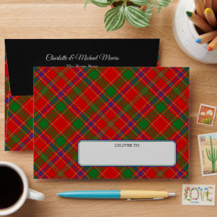 Clan Munro Tartan Envelope