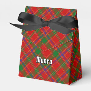 Clan Munro Tartan Favour Box