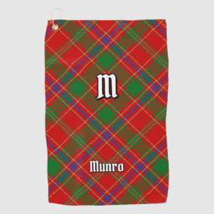 Clan Munro Tartan Golf Towel