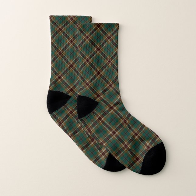 Clan Murphy Tartan Classic Irish Plaid Socks (Pair)