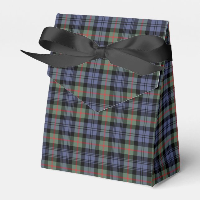 Clan Murray Ancient Tartan Favour Box (Front Side)
