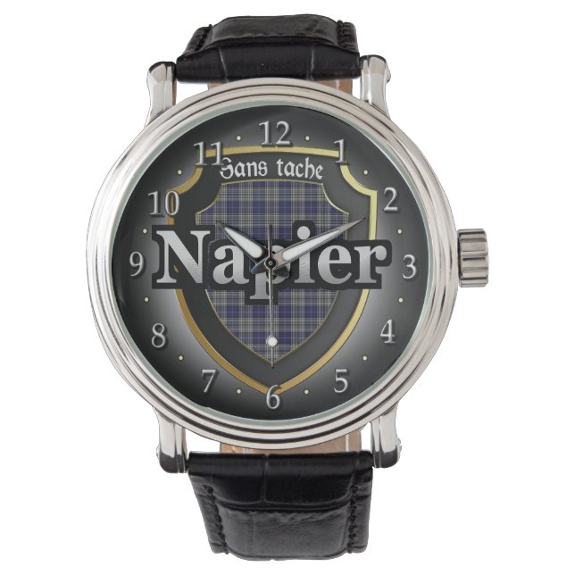 Clan Napier Scotland Celebration Watch (Front)