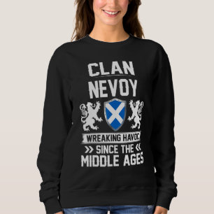 Clan Nevoy Scottish Family Clan Scotland Wreaking  Sweatshirt