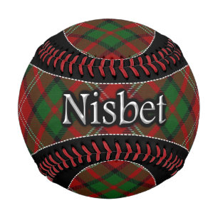 Clan Nisbet Scottish Dream Tartan Baseball