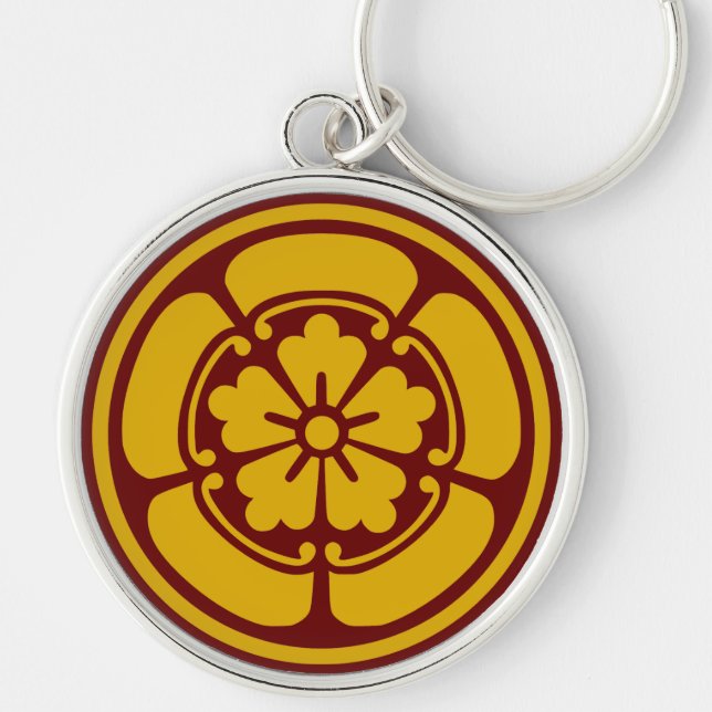 Clan Oda Crest (Kamon) Keychain (Front)
