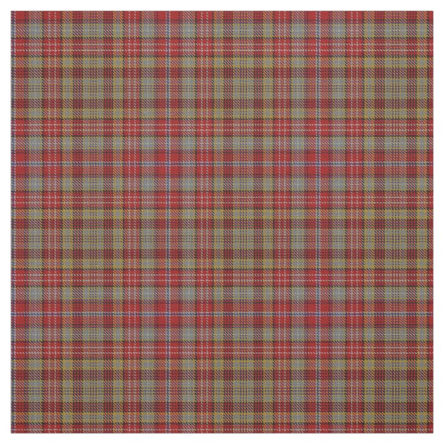 Clan Ogilvie Ogilvy Scottish Tartan Plaid Fabric (Swatch)