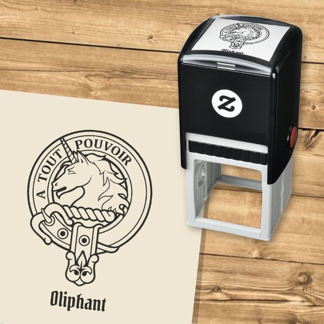 Clan Oliphant Crest Self-inking Stamp (Creator Uploaded)