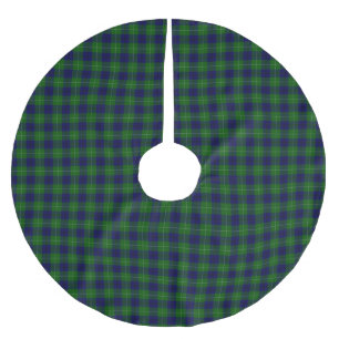 Clan Oliphant Tartan Brushed Polyester Tree Skirt