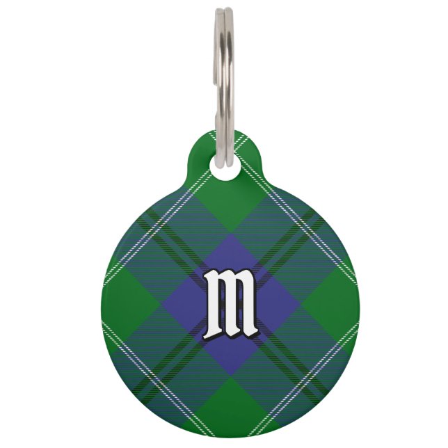 Clan Oliphant Tartan Pet ID Tag (Front)