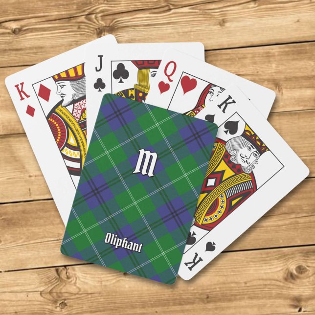 Clan Oliphant Tartan Playing Cards (Creator Uploaded)